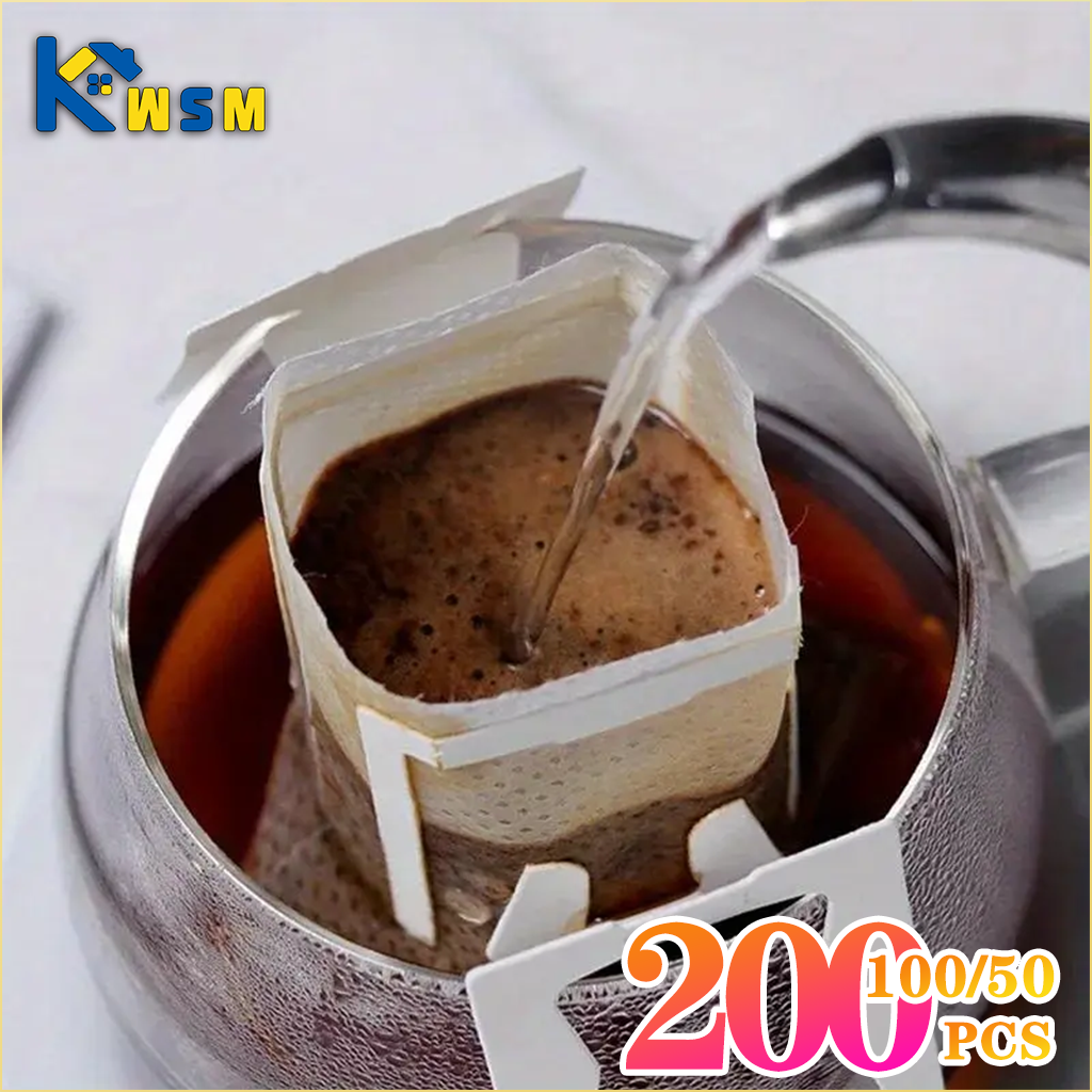 Coffee Tea Containers - Biodegradable Coffee Filter Bags Disposable Drip