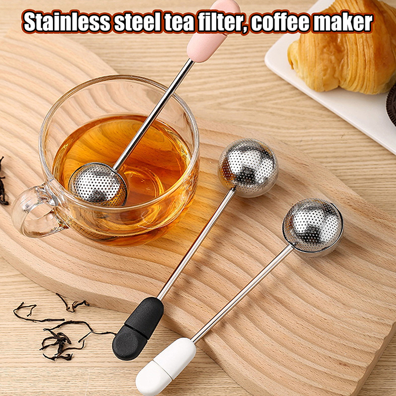 Coffee Tea Infuser - Portable Outdoor 304 Stainless Steel Rotating