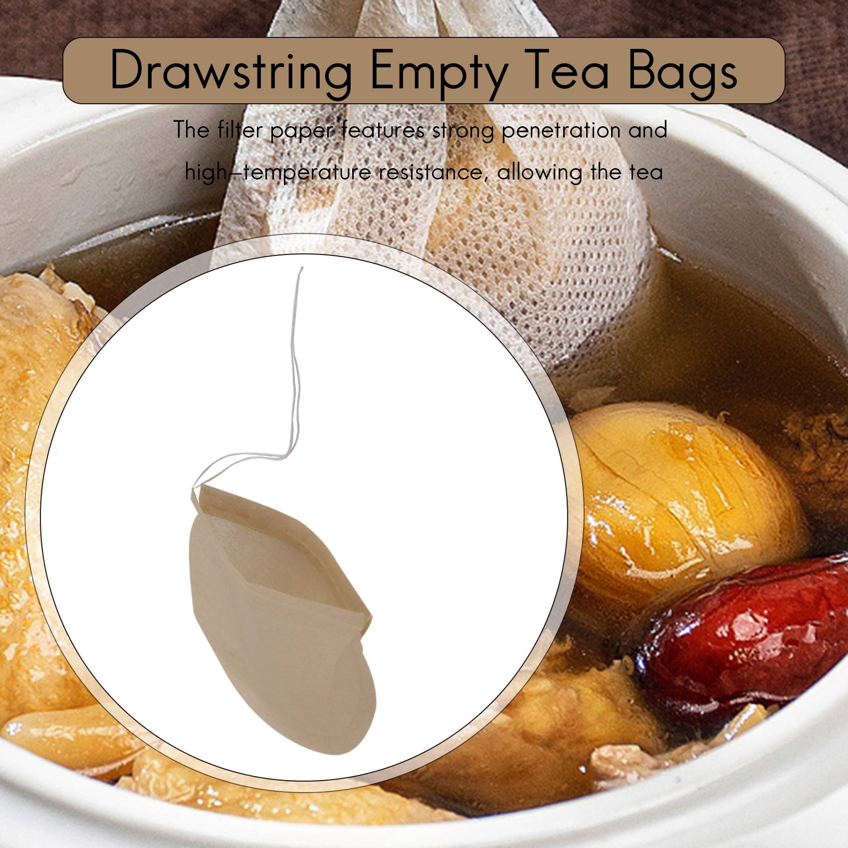 Coffee Tea Infuser - A71Z 300PCS Tea Filter Bags, Disposable