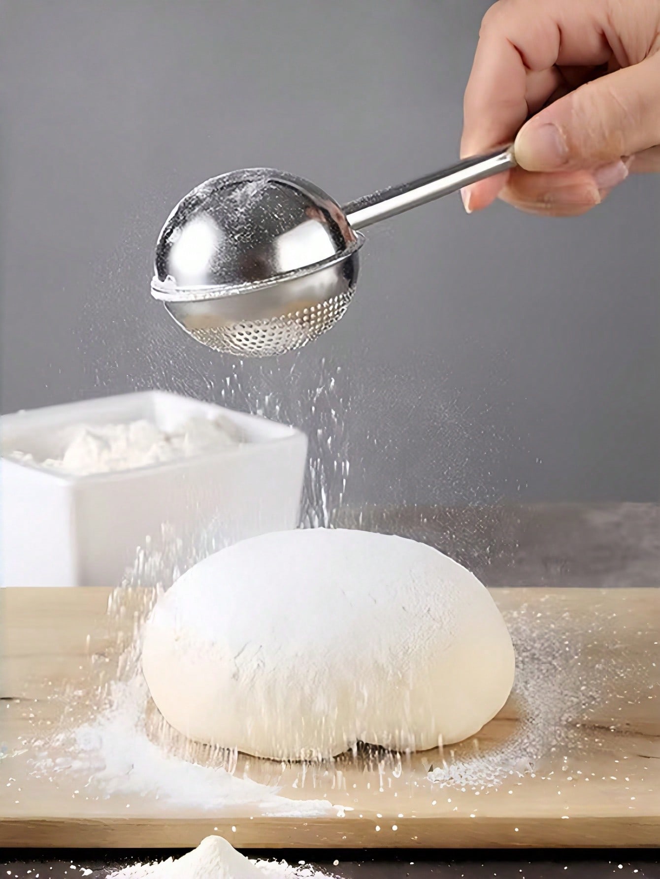 Coffee Tea Etc - Stainless Steel Powdered Sugar Duster, Suitable