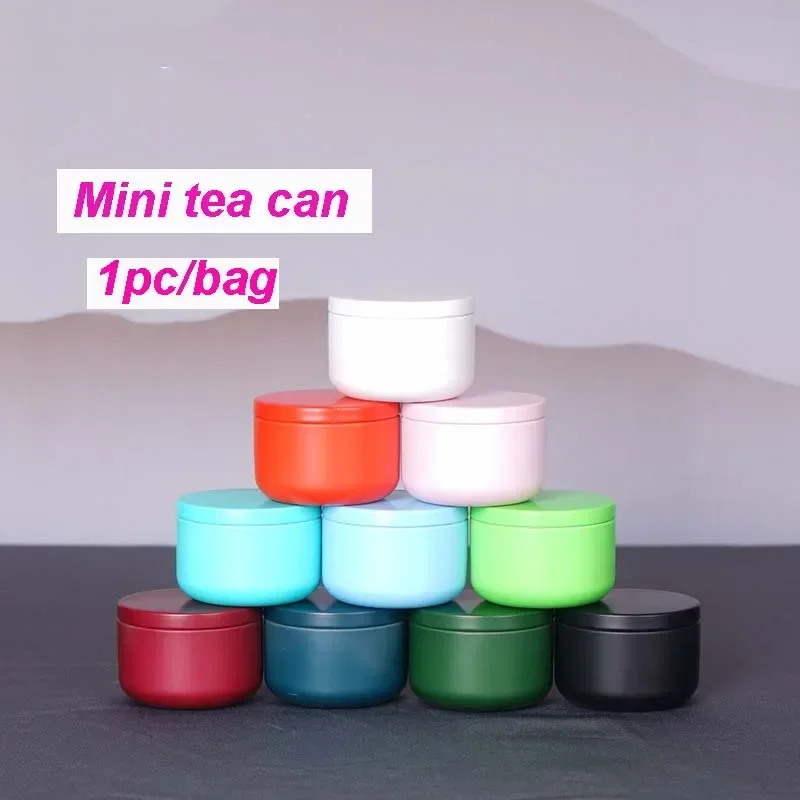 1Pc 30ml Mini Tin Box Metal Sm - Coffee Tea And Sugar Canisters reseña y precio