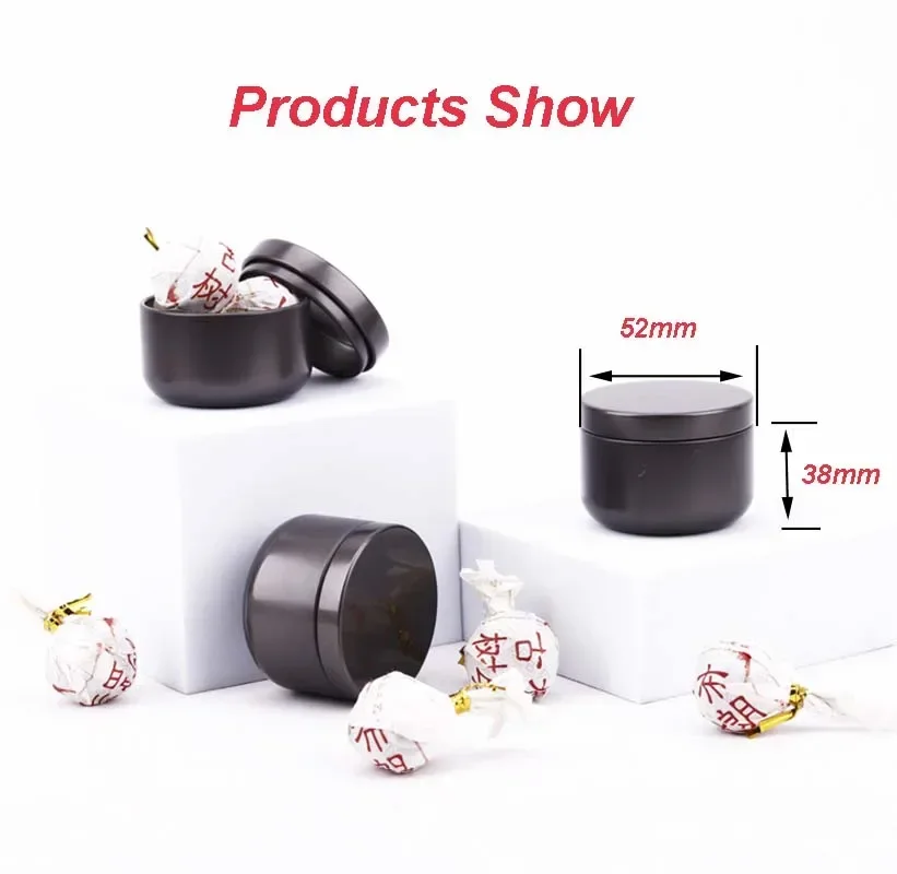 1Pc 30ml Mini Tin Box Metal Sm - Coffee Tea And Sugar Canisters reseña y precio