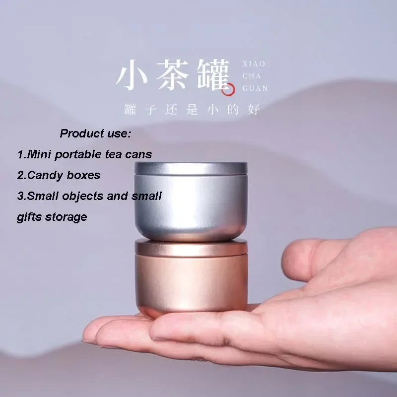 1Pc 30ml Mini Tin Box Metal Sm - Coffee Tea And Sugar Canisters reseña y precio