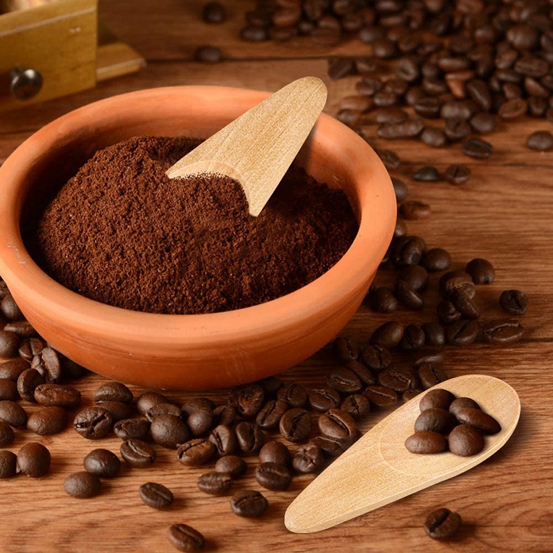 spoon5 Pieces Mini Wooden Spoo - Coffee Tea Etc reseña y precio