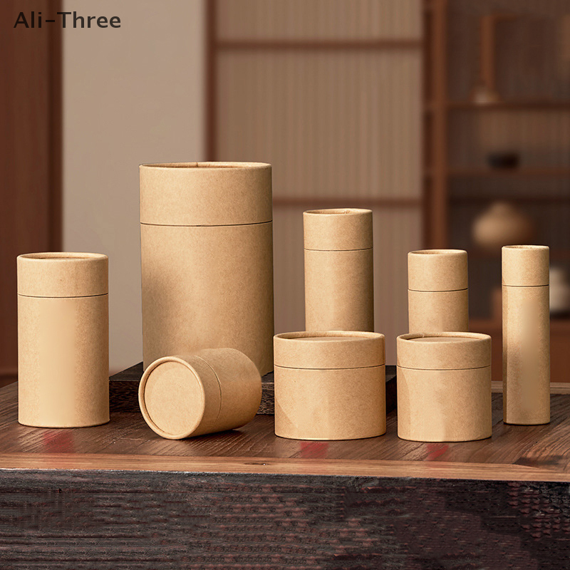 1PCS Kraft Paperboard Tubes Ro - Coffee Tea Box reseña y precio