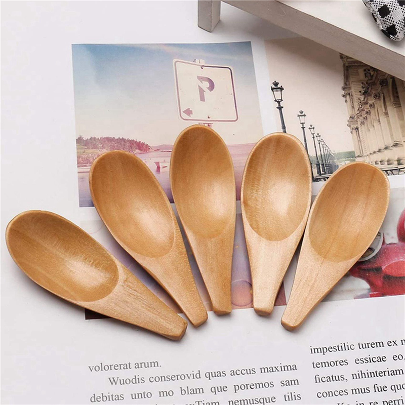 ABUN-20 Pieces Mini Wooden Spo - Coffee Tea Etc reseña y precio