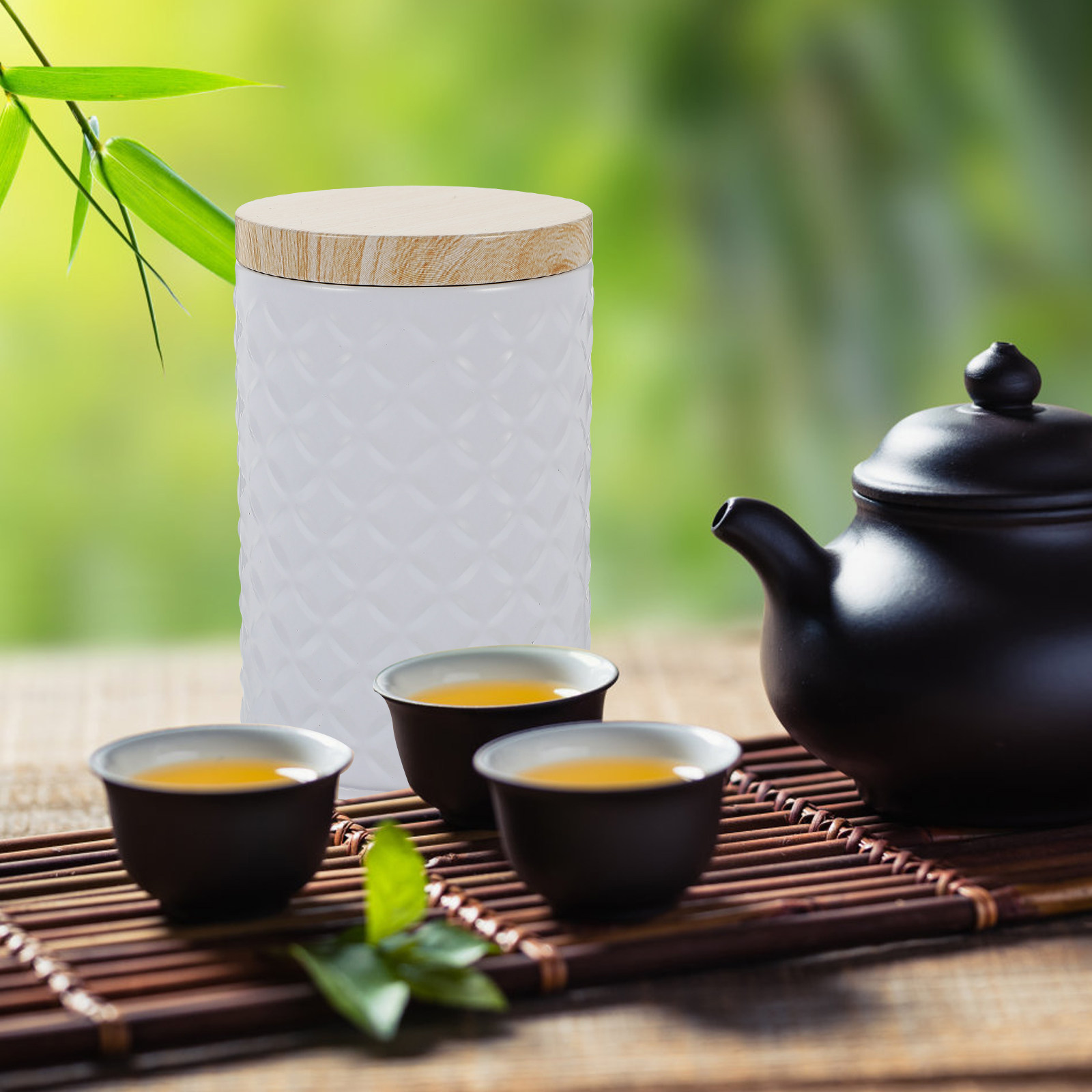 2Pcs Food Grade Tinplate Airti - Coffee Tea And Sugar Canisters reseña y precio