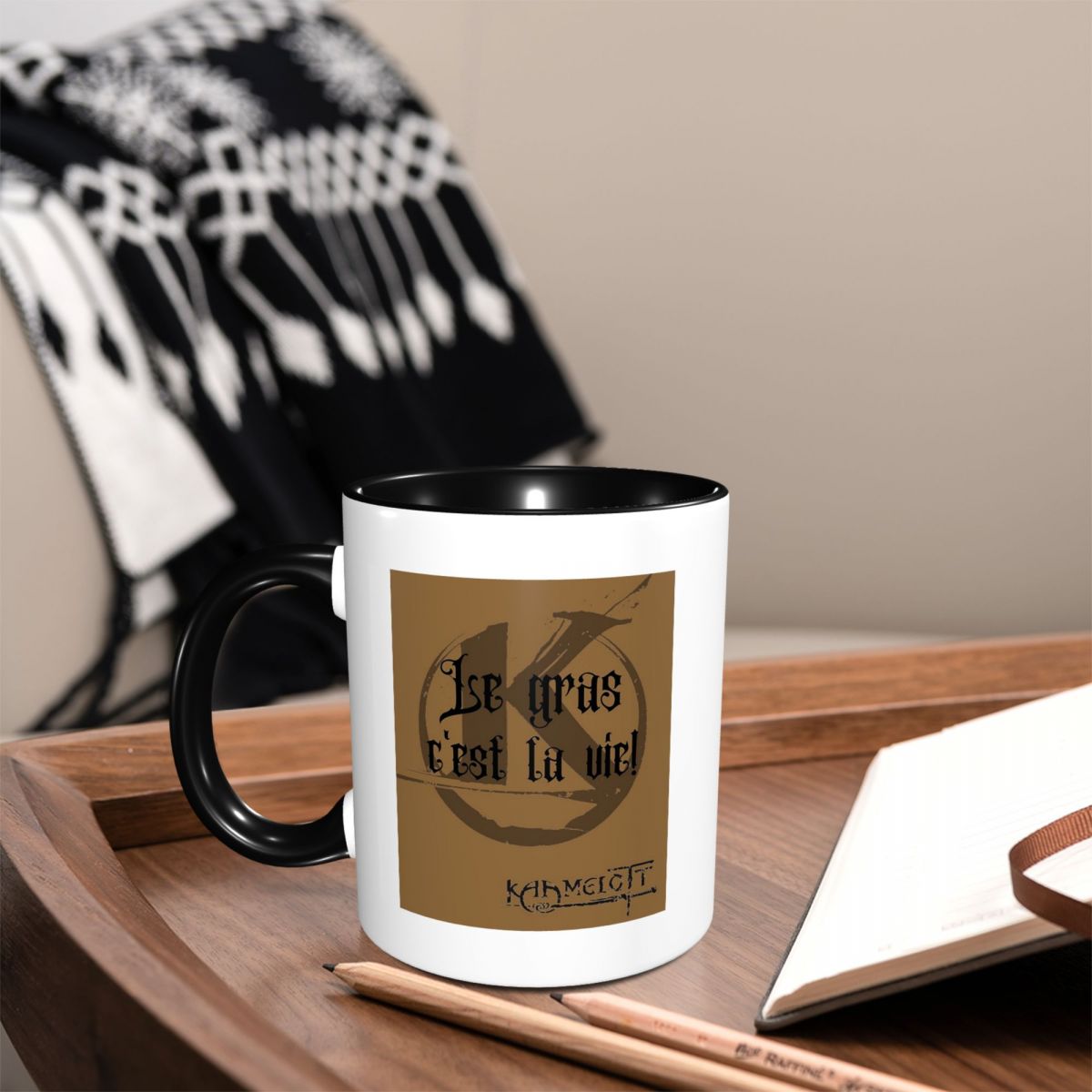 Quote Kaamelott The Fat! Mug F - Coffee And Tea Quotes Funny reseña y precio
