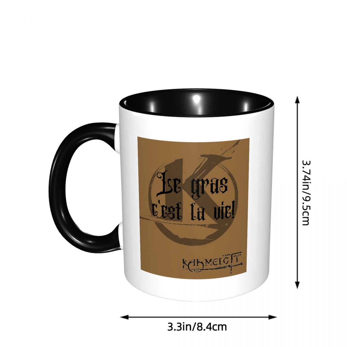 Quote Kaamelott The Fat! Mug F - Coffee And Tea Quotes Funny reseña y precio