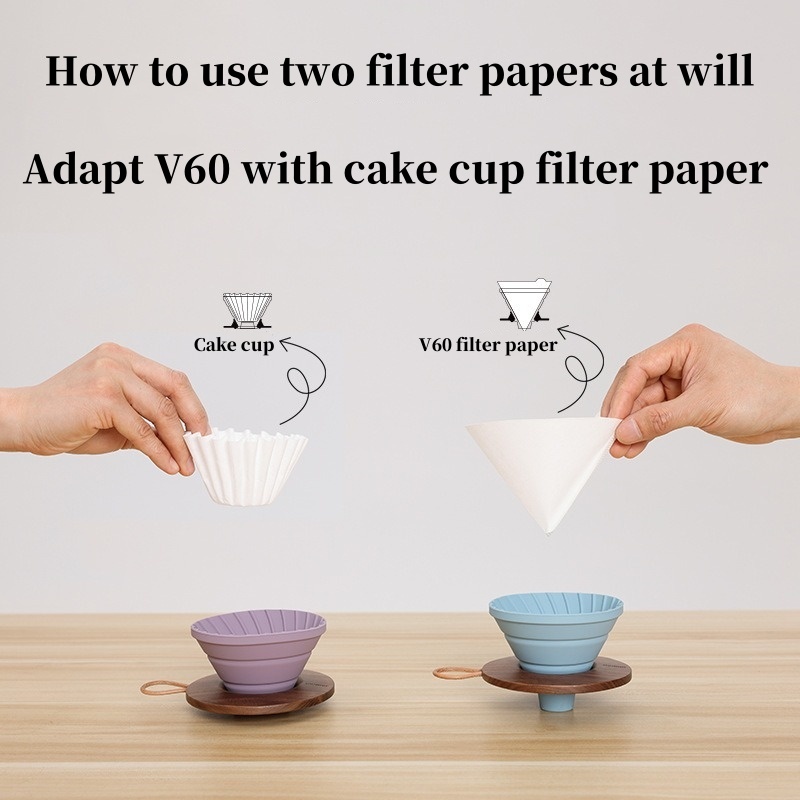 Collapsible Coffee Filter Port - Coffee Tea Containers reseña y precio