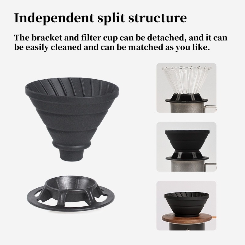 Collapsible Coffee Filter Port - Coffee Tea Containers reseña y precio