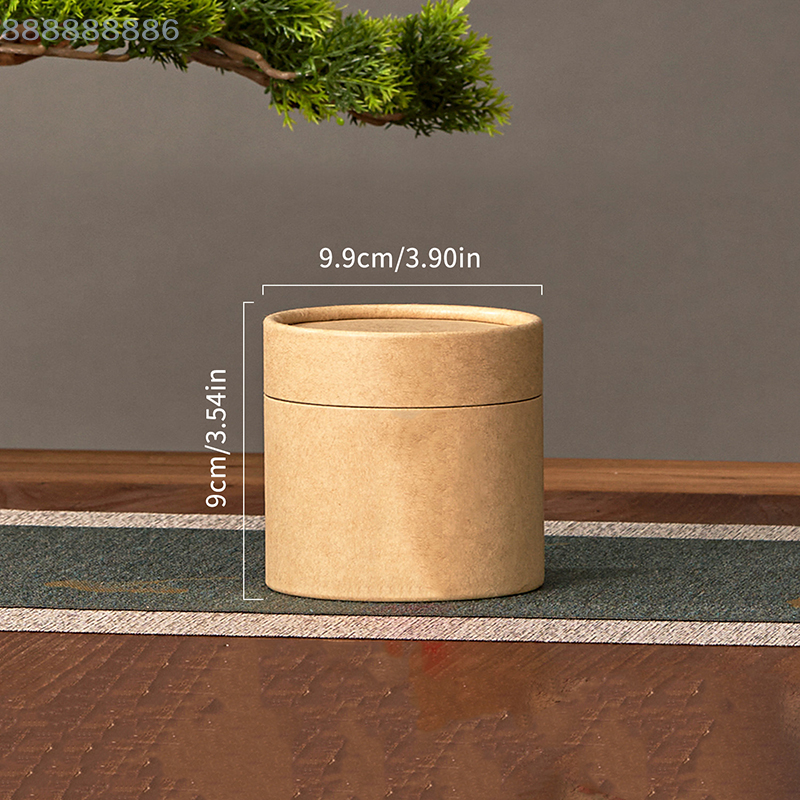 1PCS round Kraft Paperboard Tu - Coffee Tea Box reseña y precio