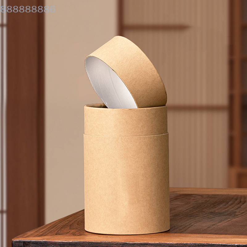 1PCS round Kraft Paperboard Tu - Coffee Tea Box reseña y precio