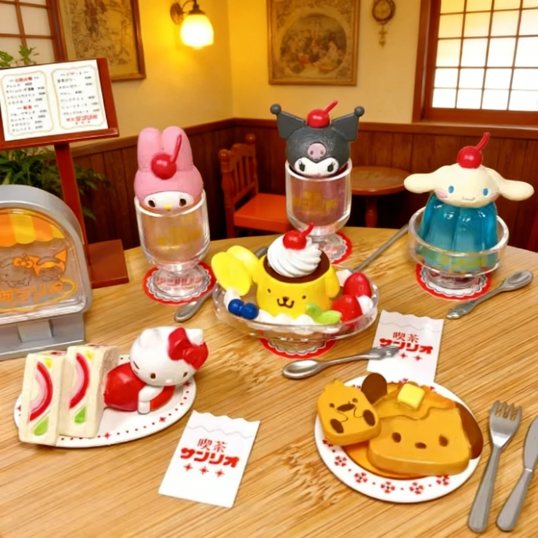 Retro Coffee Store Series Blin - Coffee Tea Box reseña y precio