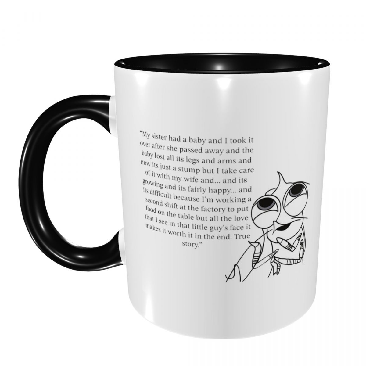 Shark Tales Shrimp Quote Mug F - Coffee And Tea Quotes Funny reseña y precio