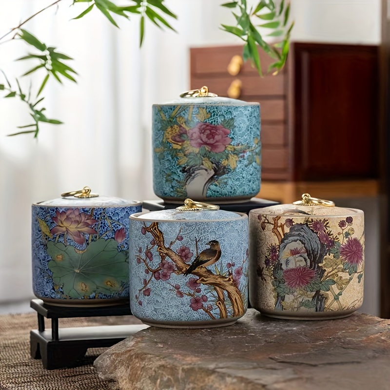 Enamel Color Ceramic Tea Cans  - Coffee Tea Etc reseña y precio