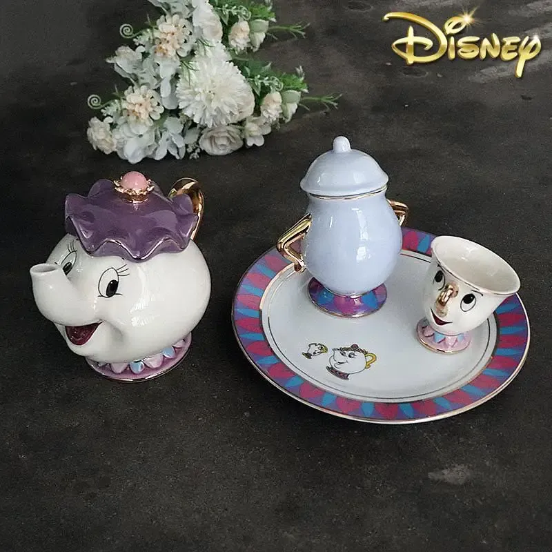 Hot Teapot Cartoon Beauty And  - Coffee Tea Box reseña y precio