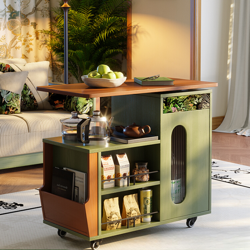French Retro Mobile Tea Cart:  - Coffee Tea Nook reseña y precio