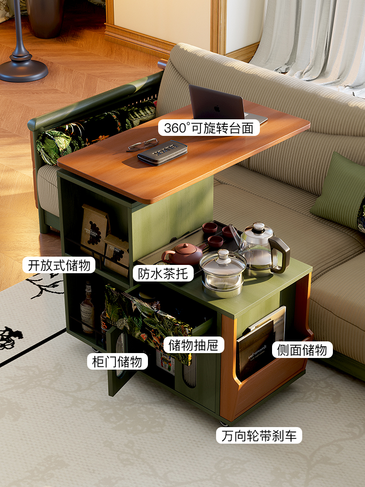 French Retro Mobile Tea Cart:  - Coffee Tea Nook reseña y precio
