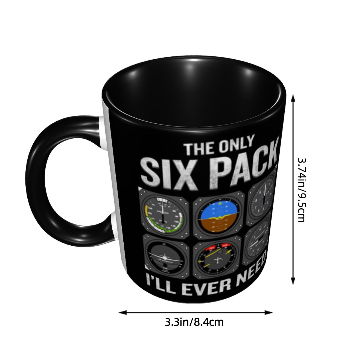 Custom Funny Pilot Quote Cockp - Coffee And Tea Quotes Funny reseña y precio