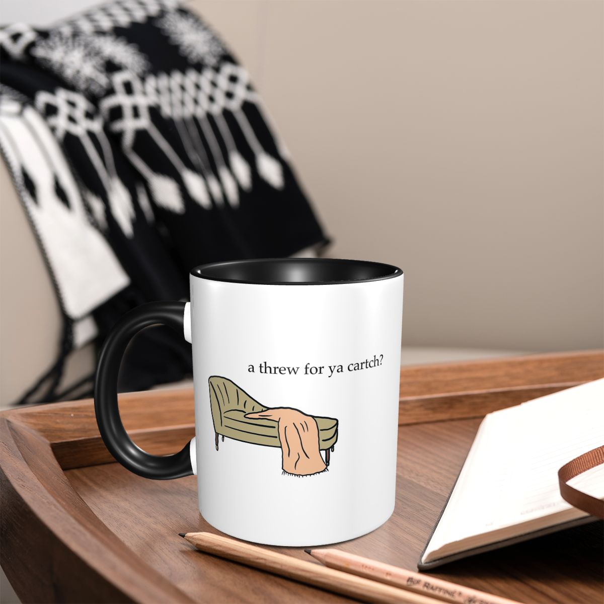 Threw For Ya Cartch Prue And T - Coffee Ya Tea Ya reseña y precio