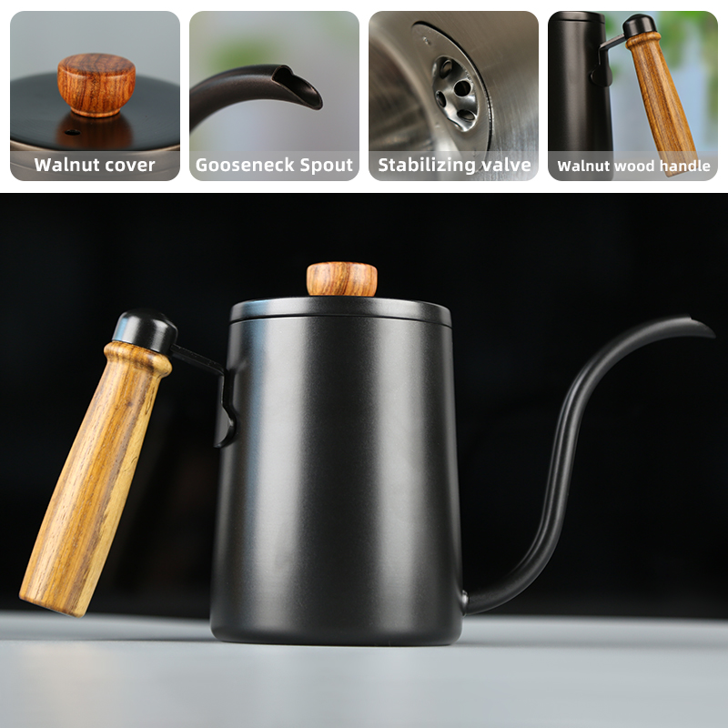 550ML Coffee Pot Milk Frothing - Coffee Tea Box reseña y precio