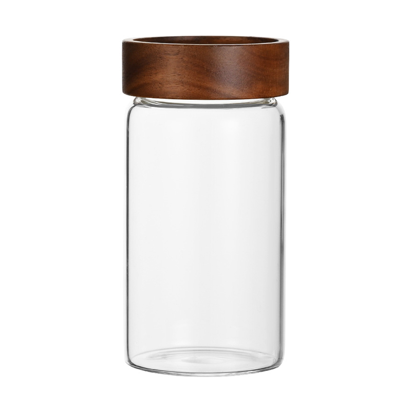 Glass Sealed Storage Jar With  - Coffee Tea Containers reseña y precio