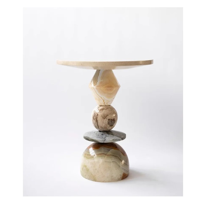 Round Marble Coffee Table Afte - Coffee Tea Nook reseña y precio