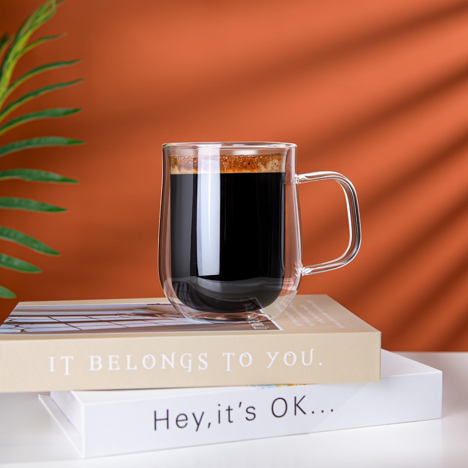12oz Double Walled Glass Coffe - Coffee Tea Hot reseña y precio