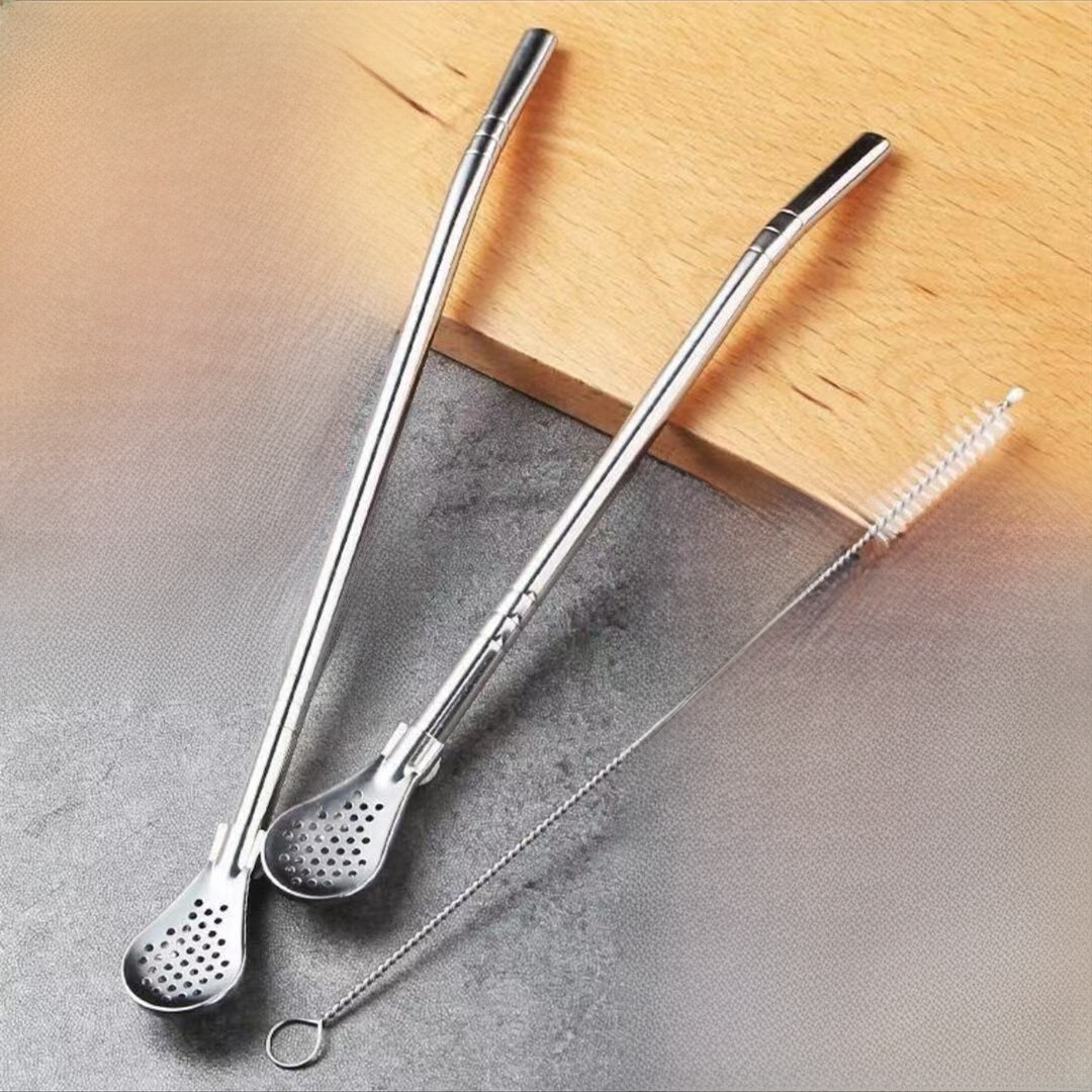 Stainl Steel Extended Spoon Co - Coffee Tea Hot reseña y precio