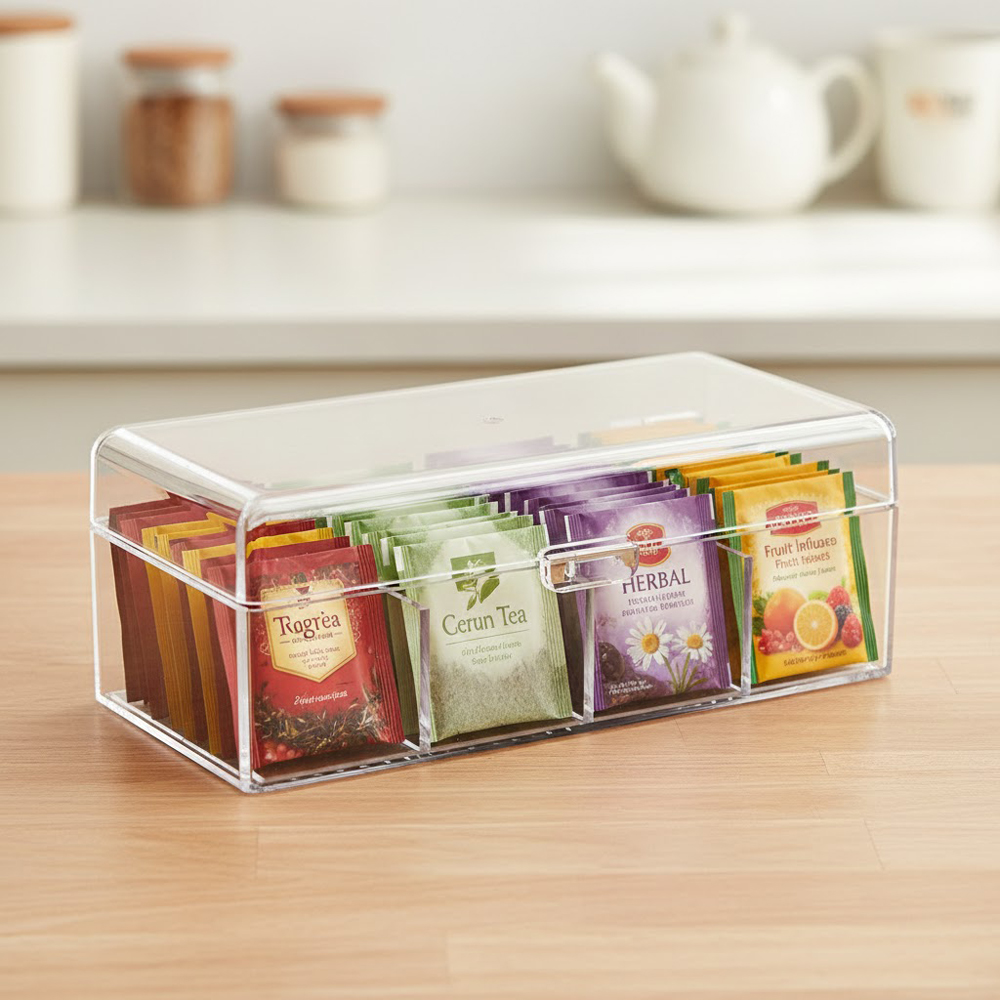 4Gird Coffee Capsule Storage B - Coffee Tea Box reseña y precio