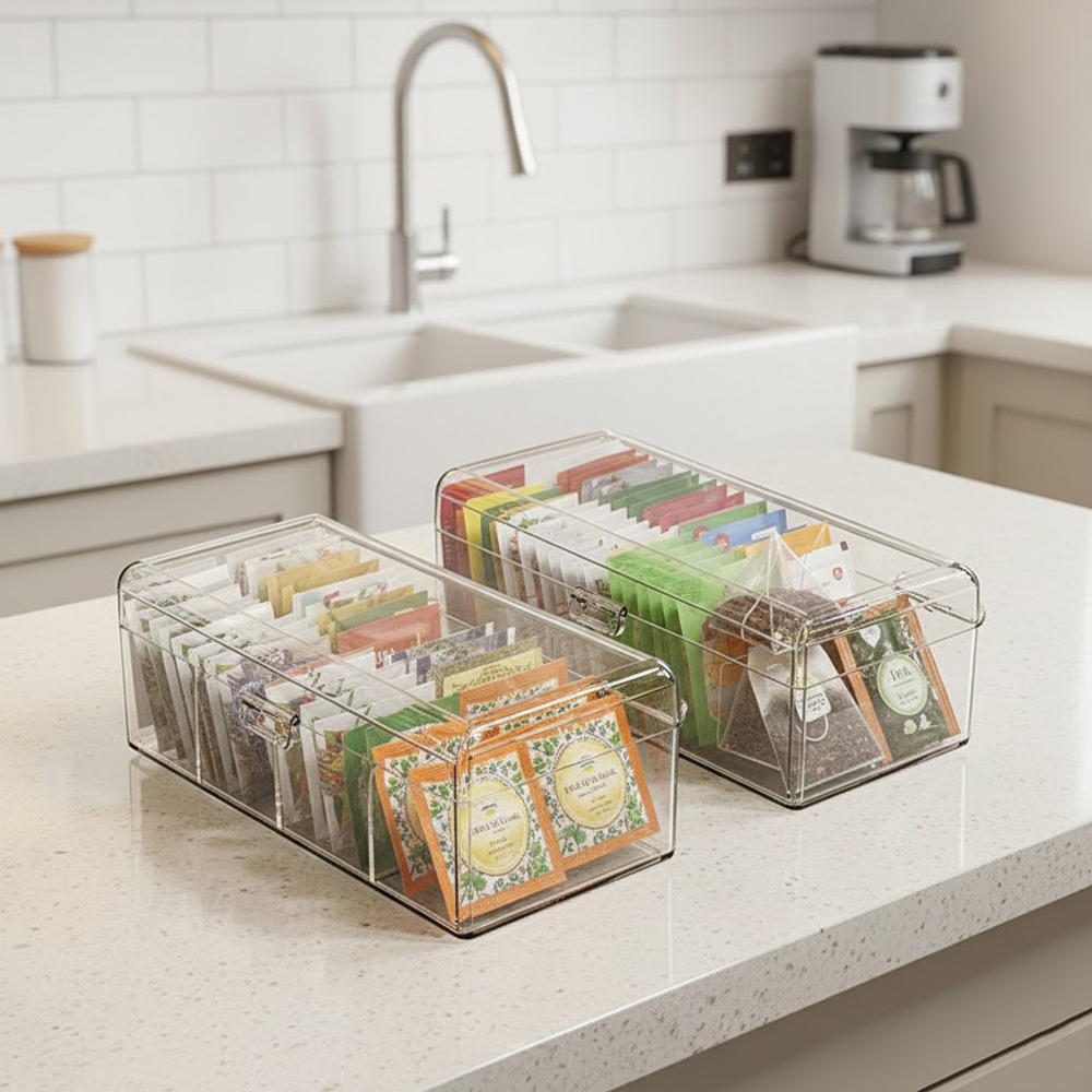 4Gird Coffee Capsule Storage B - Coffee Tea Box reseña y precio