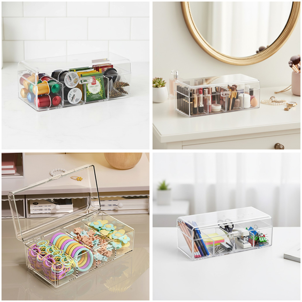 4Gird Coffee Capsule Storage B - Coffee Tea Box reseña y precio