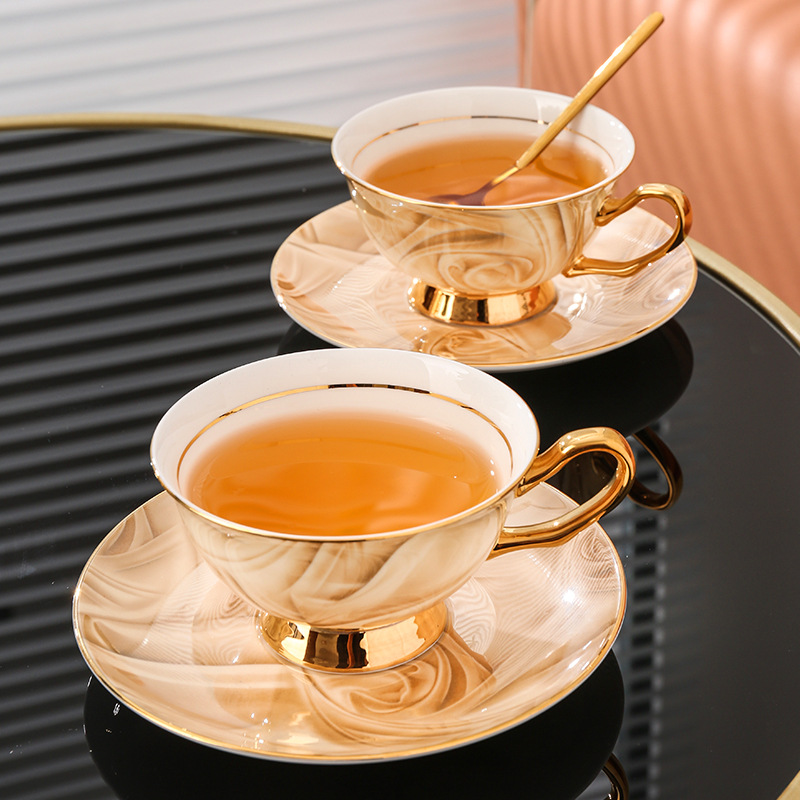 Exquisite Souvenir Bone China  - Coffee Tea Box reseña y precio