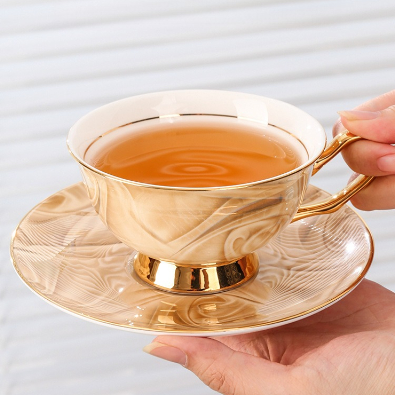 Exquisite Souvenir Bone China  - Coffee Tea Box reseña y precio