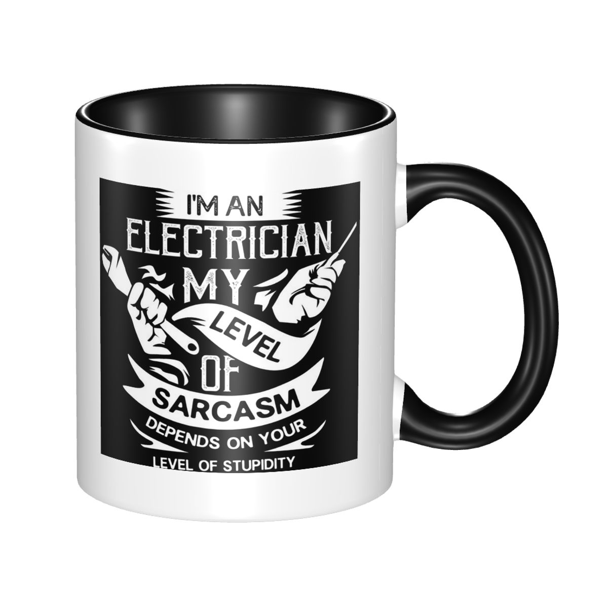 Funny Lineman Quote Electricia - Coffee And Tea Quotes Funny reseña y precio